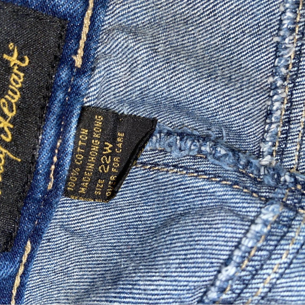 Ashley Stewart Blue Denim Maxi Skirt - Picture 3 of 4